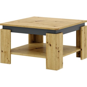 Žurnalinis staliukas OLAF ąžuolas artisan/antracitas