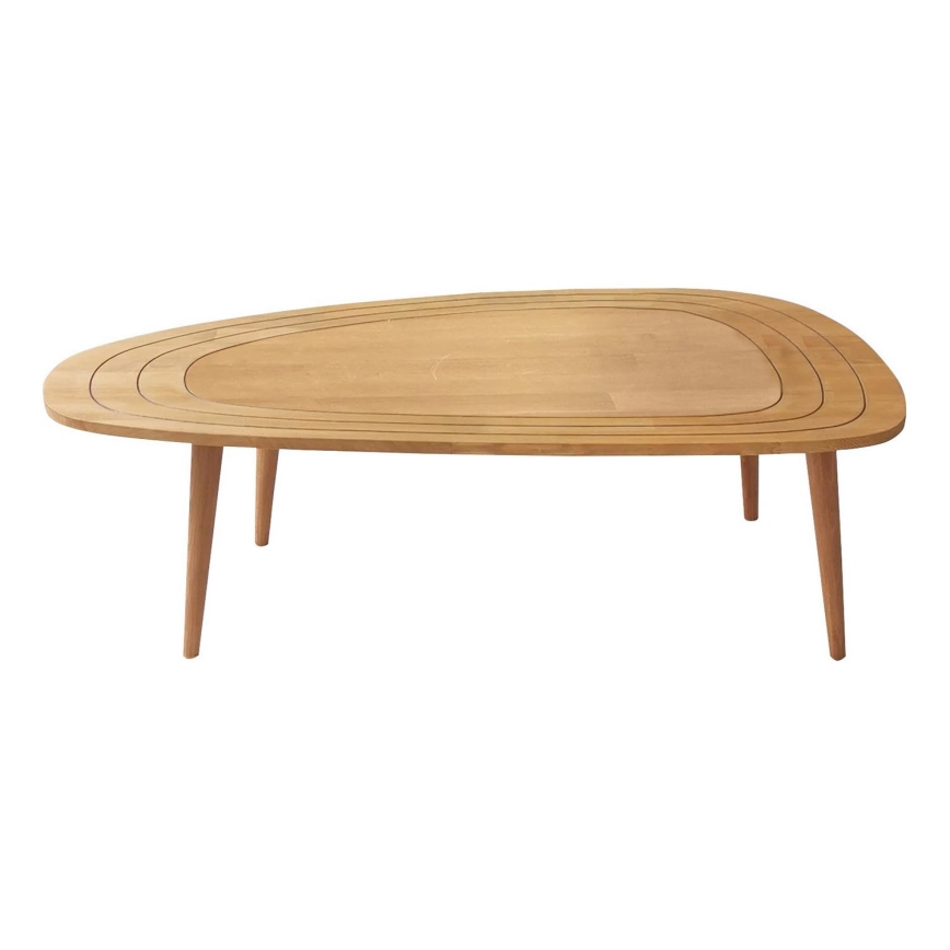 Žurnalinis staliukas SISI, rudos spalvos