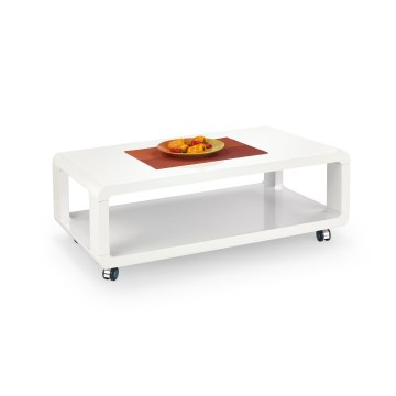 Žurnalinis staliukas STELA 105x58 cm, baltas